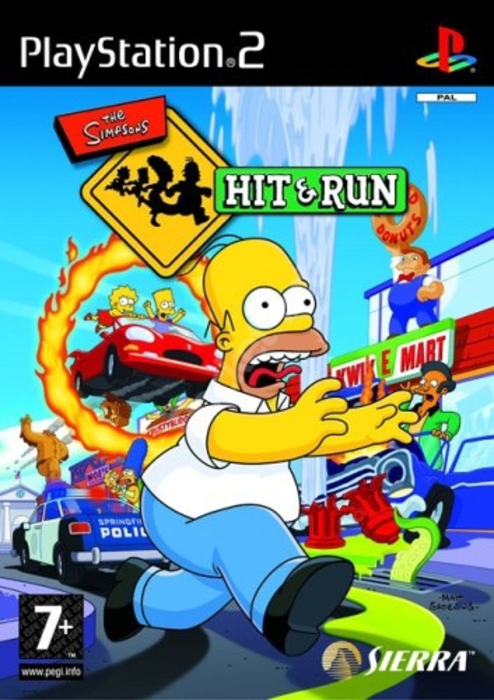 Simpsons hit and run ps2 iso